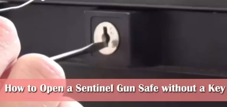 How To Open A Sentinel Gun Safe Without A Key?
