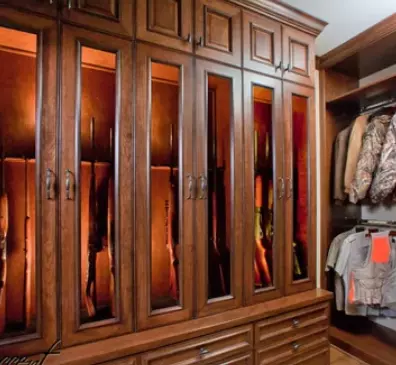 How To Turn A Closet Into A Gun Cabinet