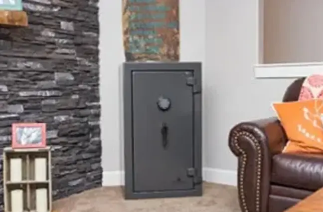 How to bolt a safe to the wall